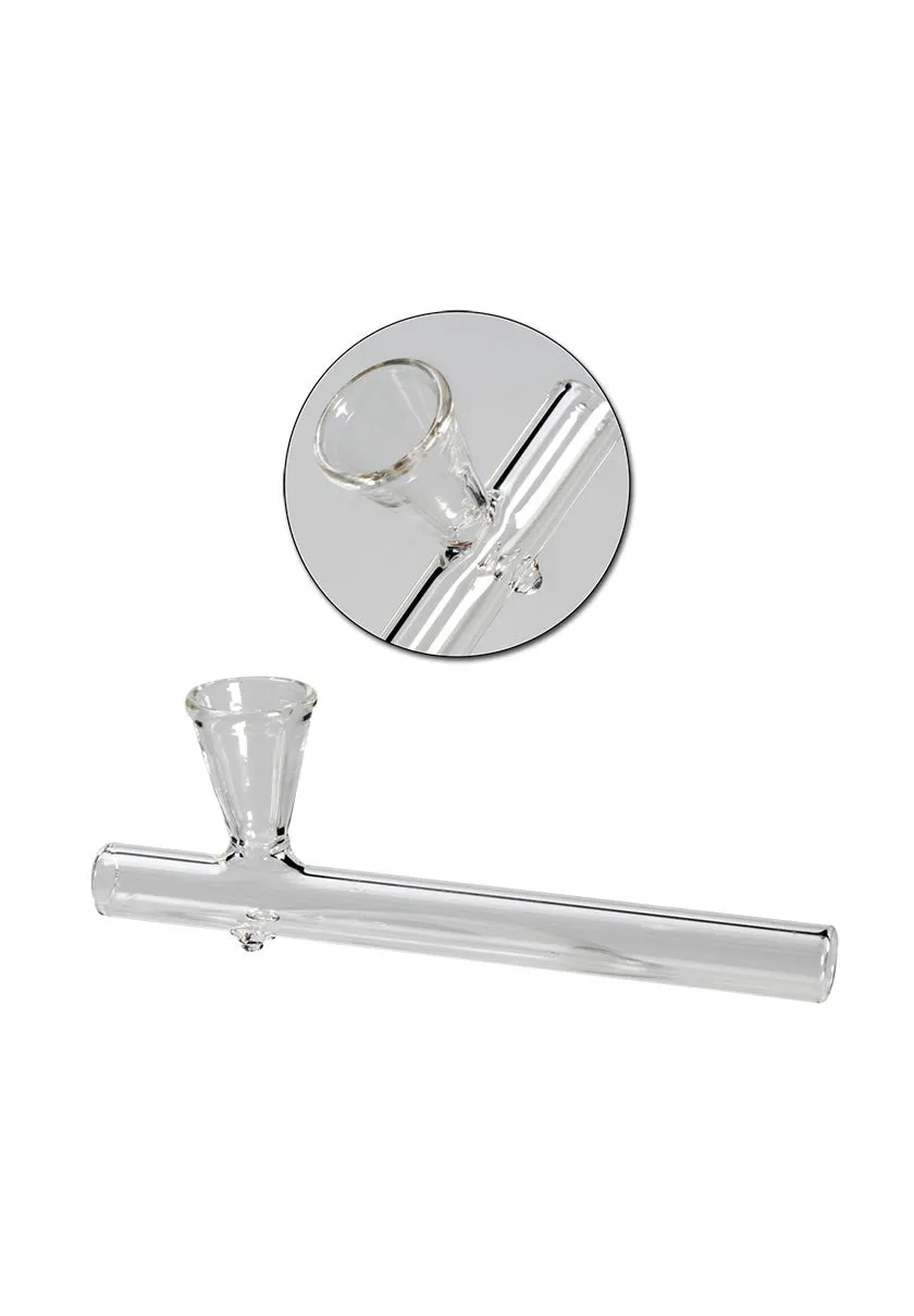 Parafernalia Shotgun Pipe Glass pipe in vetro con braciere