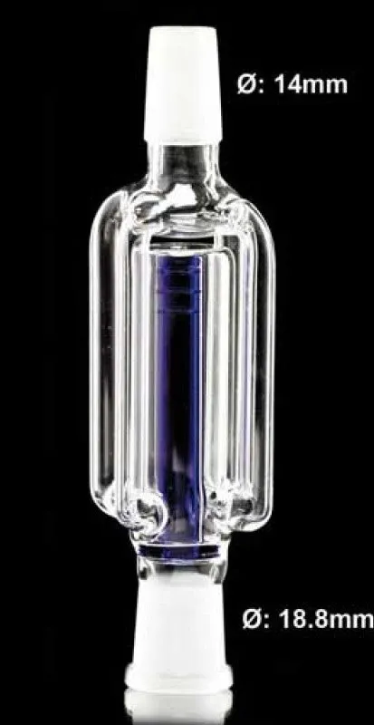 Grace Glass Parafernalia PRE-COOLER 4 ARM BLUE Ø 18,8 MM precooler