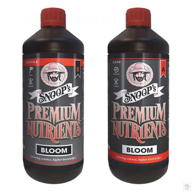 Snoop's Premium Nutrients Bloom A&B fertilizzante fioritura