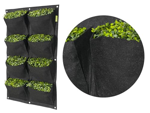 Garden HighPro PROPOT WALL 8 vaso da parete 8 scomparti in PET riciclato