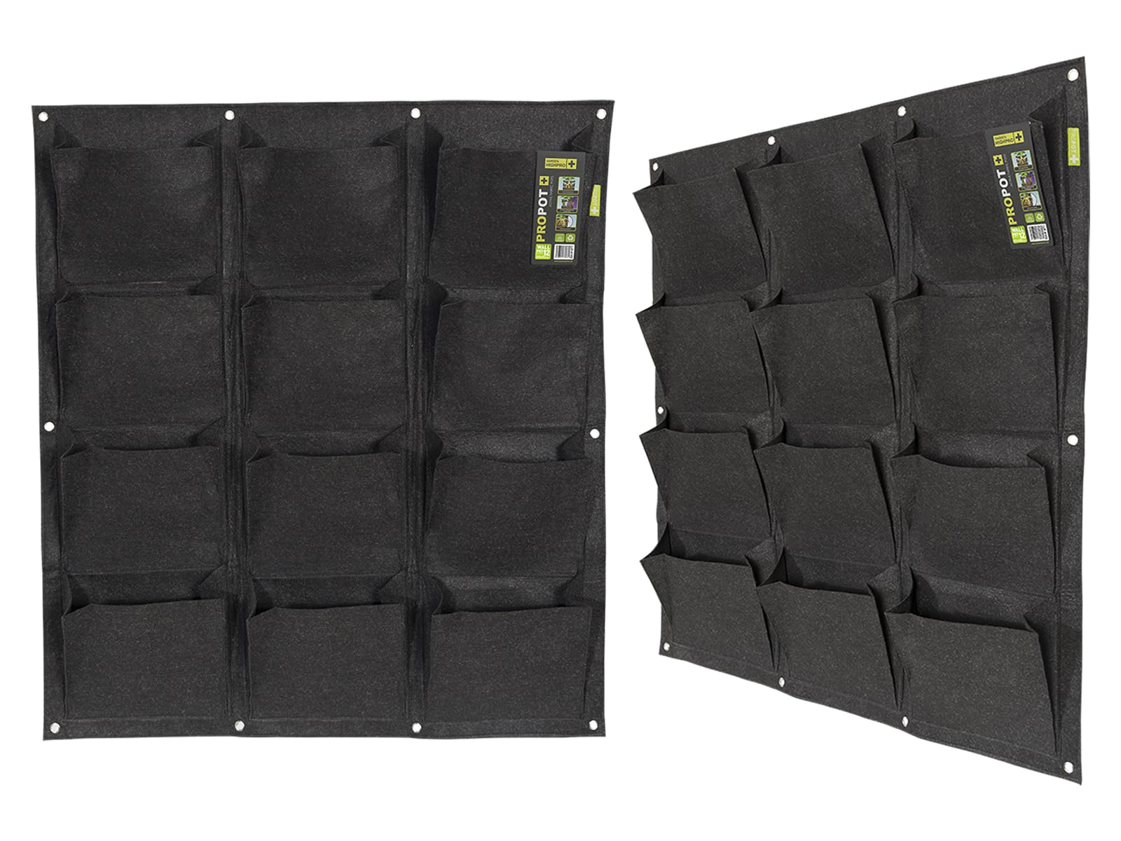 Garden HighPro PROPOT WALL 12 vaso da parete 12 scomparti in PET riciclato