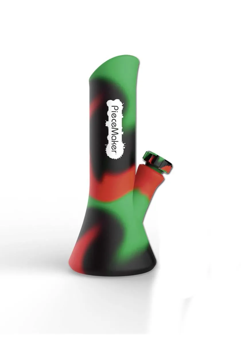 PieceMaker Kali Kwest Swirl bong in silicone alimentare