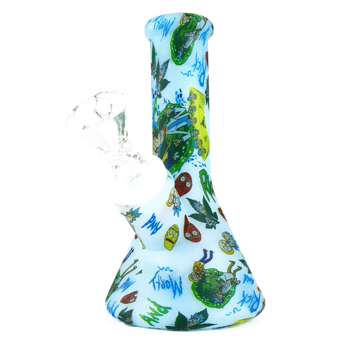 Plantadiscount Parafernalia Bong in Silicone Cartoni 13 cm