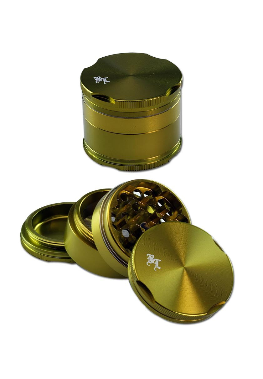 BLACK LEAF New Edge 4-part grinder a 4 parti con coperchio magnetico