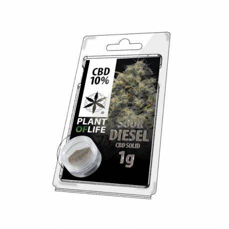 Plantadiscount CBD Hash Solido 10% CBD Sour Diesel hash solido 10%