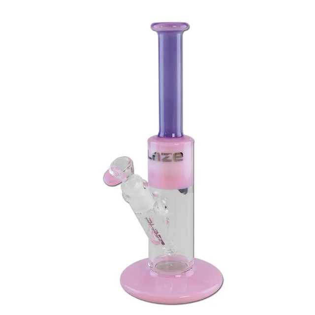 BLAZE GLASS Parafernalia Lil' Rose Glass Bong purple/pink bong 5 mm