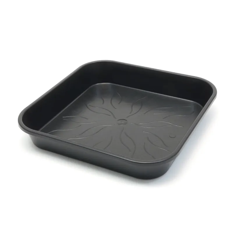 Pure Tent Vasi e vaschette Piastra quadrata di fabbrica pura piatto per vasi