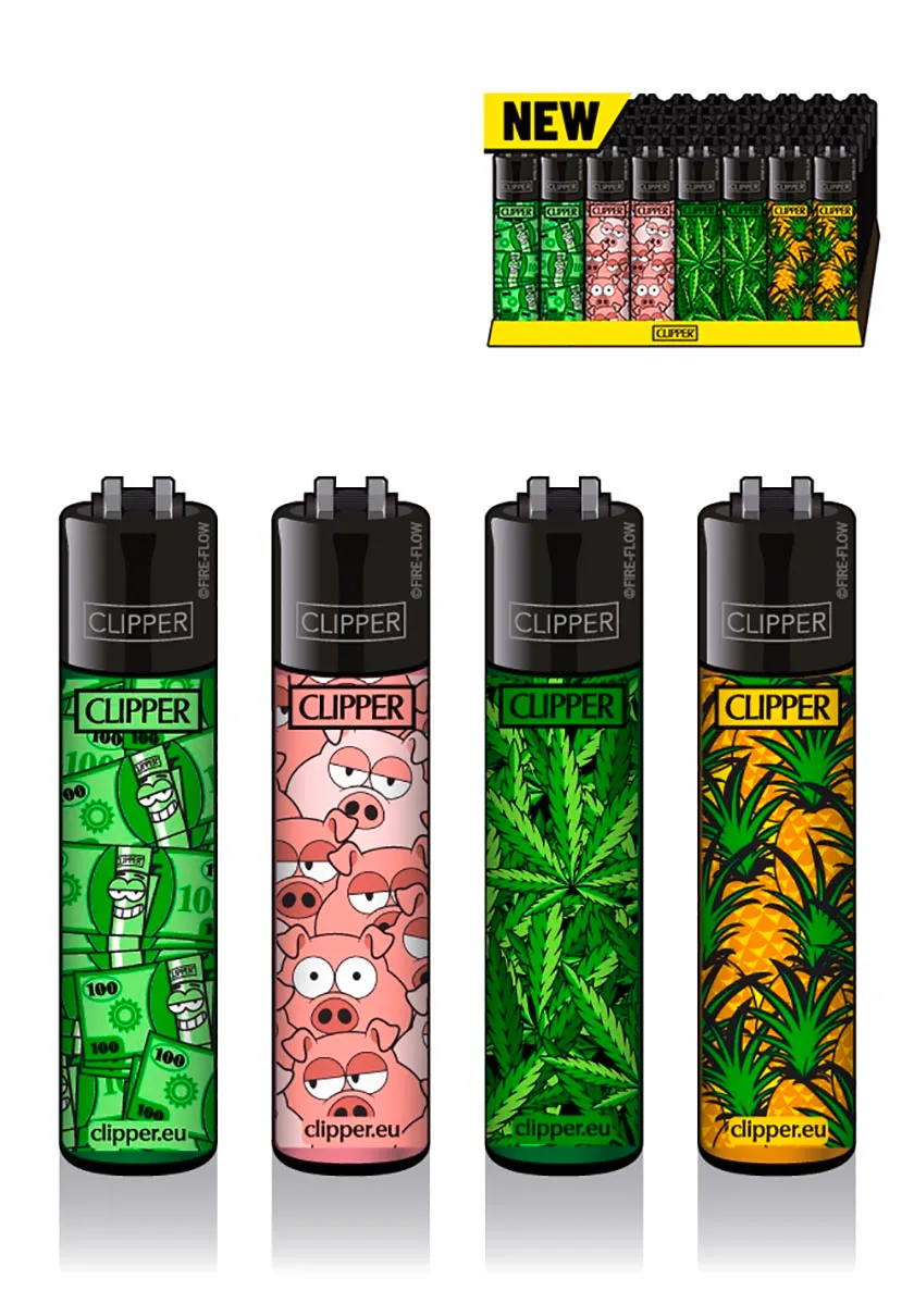 CLIPPER Lighters Mixed Pattern #1 accendino ricaricabile