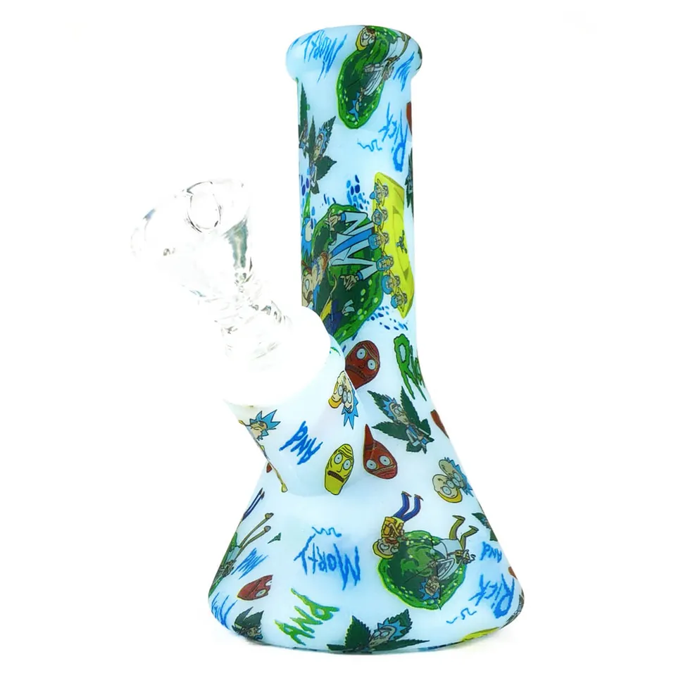 Plantadiscount Parafernalia Bong in Silicone Cartoni 13 cm