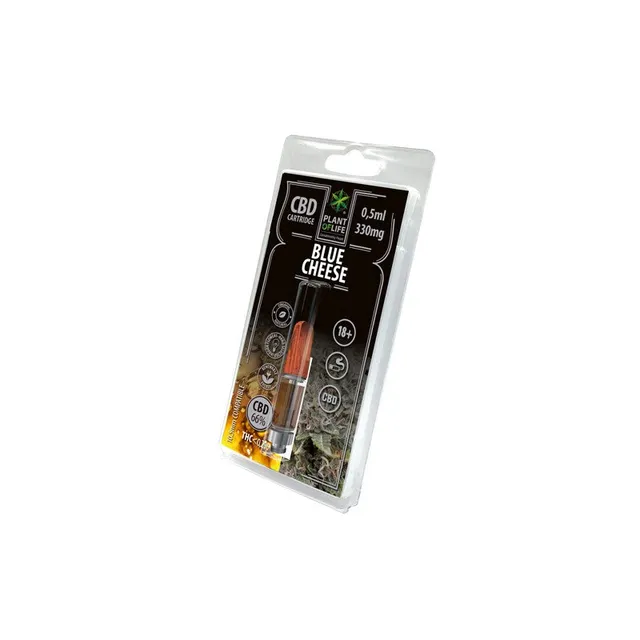 Plantadiscount CBD CARTRIDGE CHEESE 0,5ML 66% CBD cartuccia