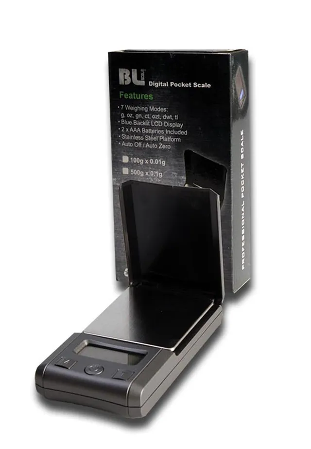 Black Leaf Strumenti di misura BLscale bilancia digitale grigia