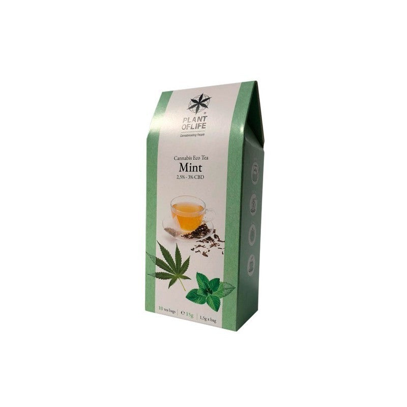 Plant of Life Alimenti Tisana alla canapa naturale 10 bustine da 1,5 g