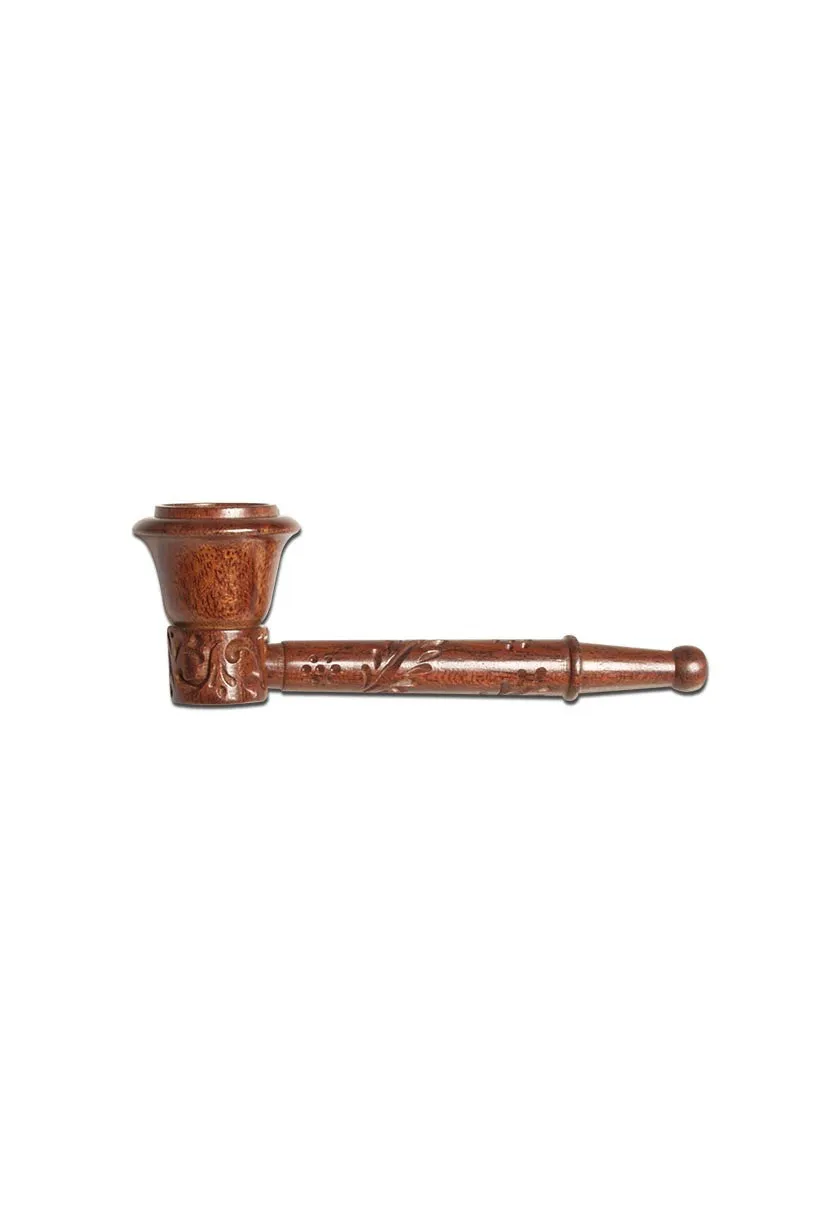 Plantadiscount Parafernalia Rosewood Pipe carved pipe in palissandro