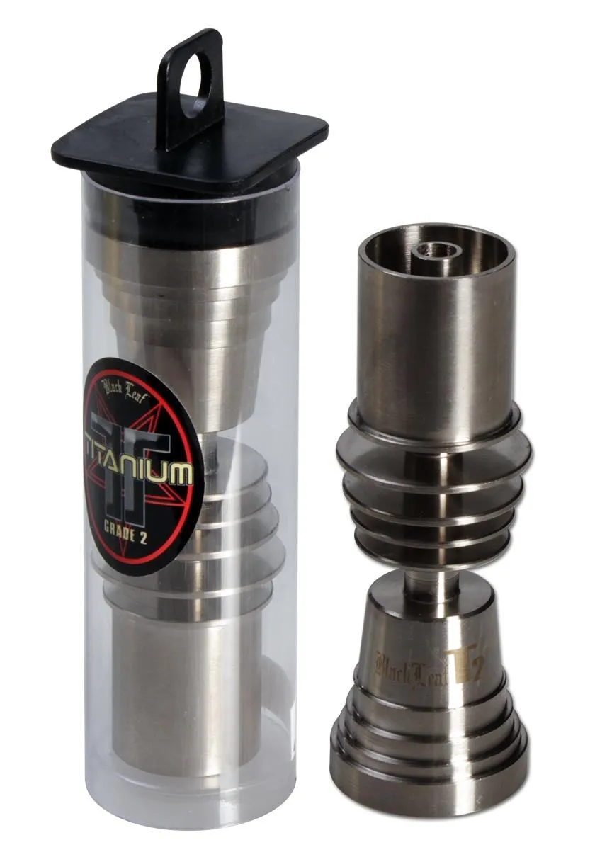 Black Leaf T2 Titanium Oil Nail nail domeless in titanio
