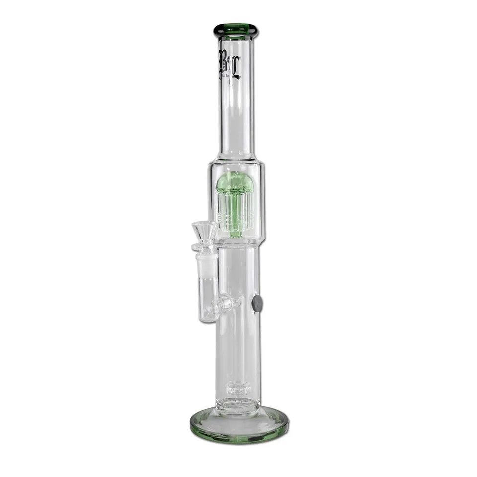 Black Leaf Tamburo per Bong in Vetro + Percolatrice bong