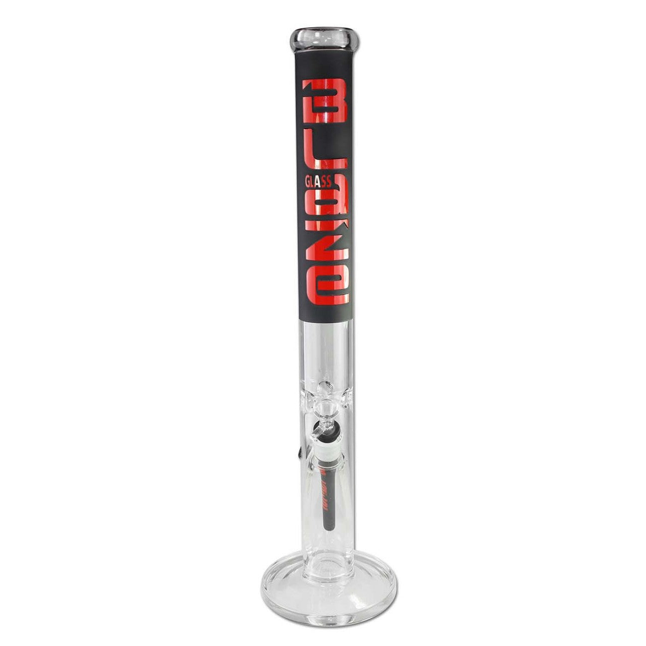 BLAZE GLASS Parafernalia STRAIGHT Cylinder Bong Ice 5 mm