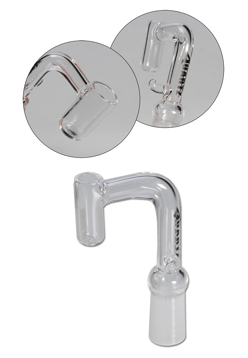 Near Dark Parafernalia Quartz Dabbing Banger with Pod for Heating Coil
