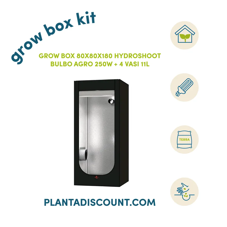 Secret Jardin Hydro Shoot Grow Box Kit HPS 250W completo