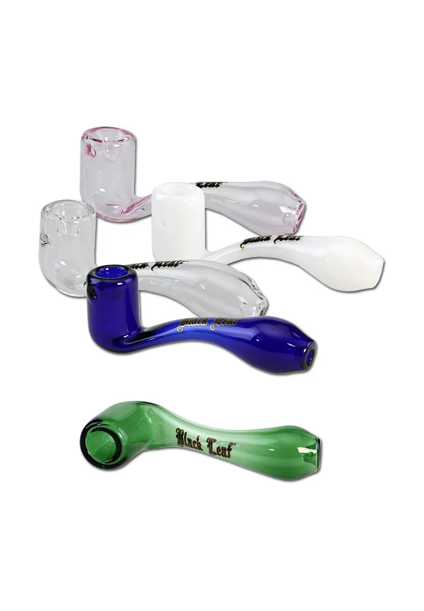 Black Leaf Parafernalia Glass Pure Pipe pipe in borosilicato