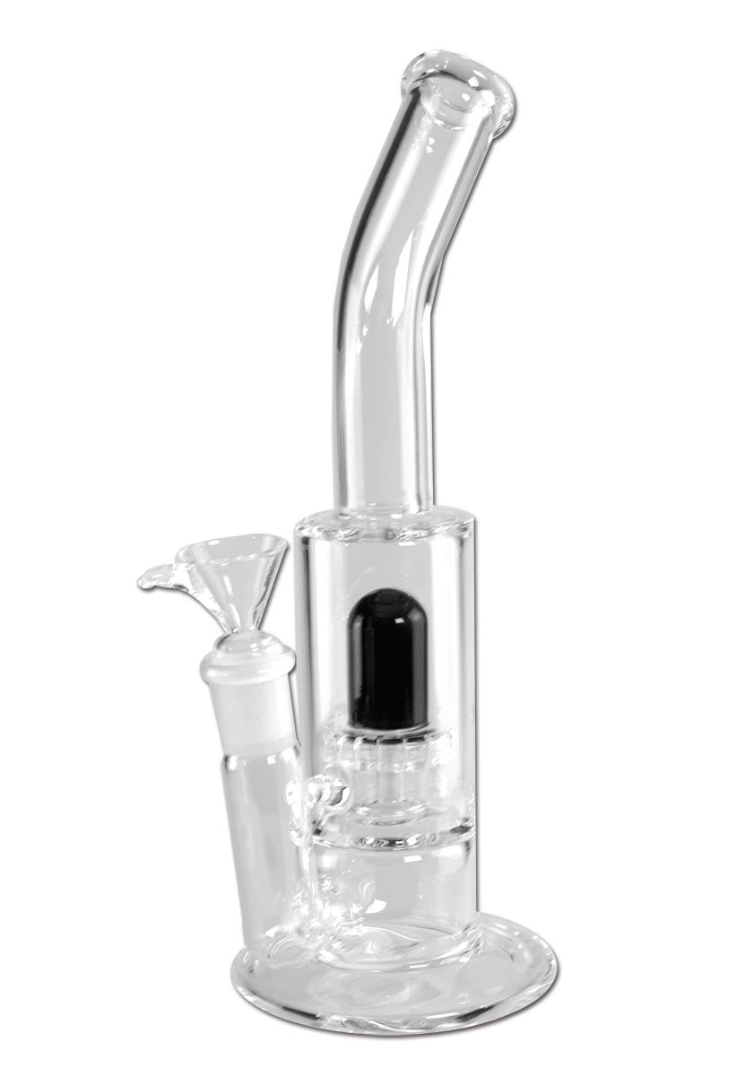 Plantadiscount Parafernalia Glass Bong Ufo Percolator nero