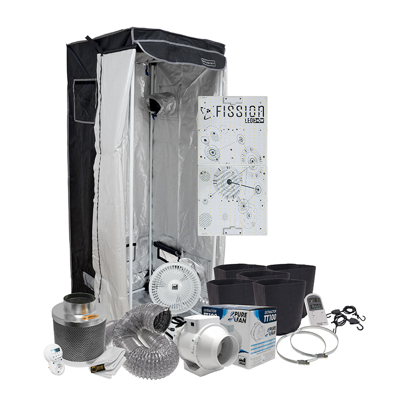 Pure Tent Kits Pure Grow Kit Essential 60 LED coltivazione 60 × 60 cm