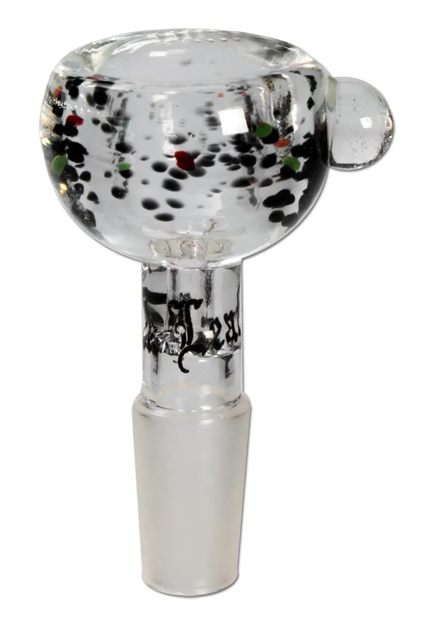 Glass Bowl solid 3-4mm Hole braciere in vetro