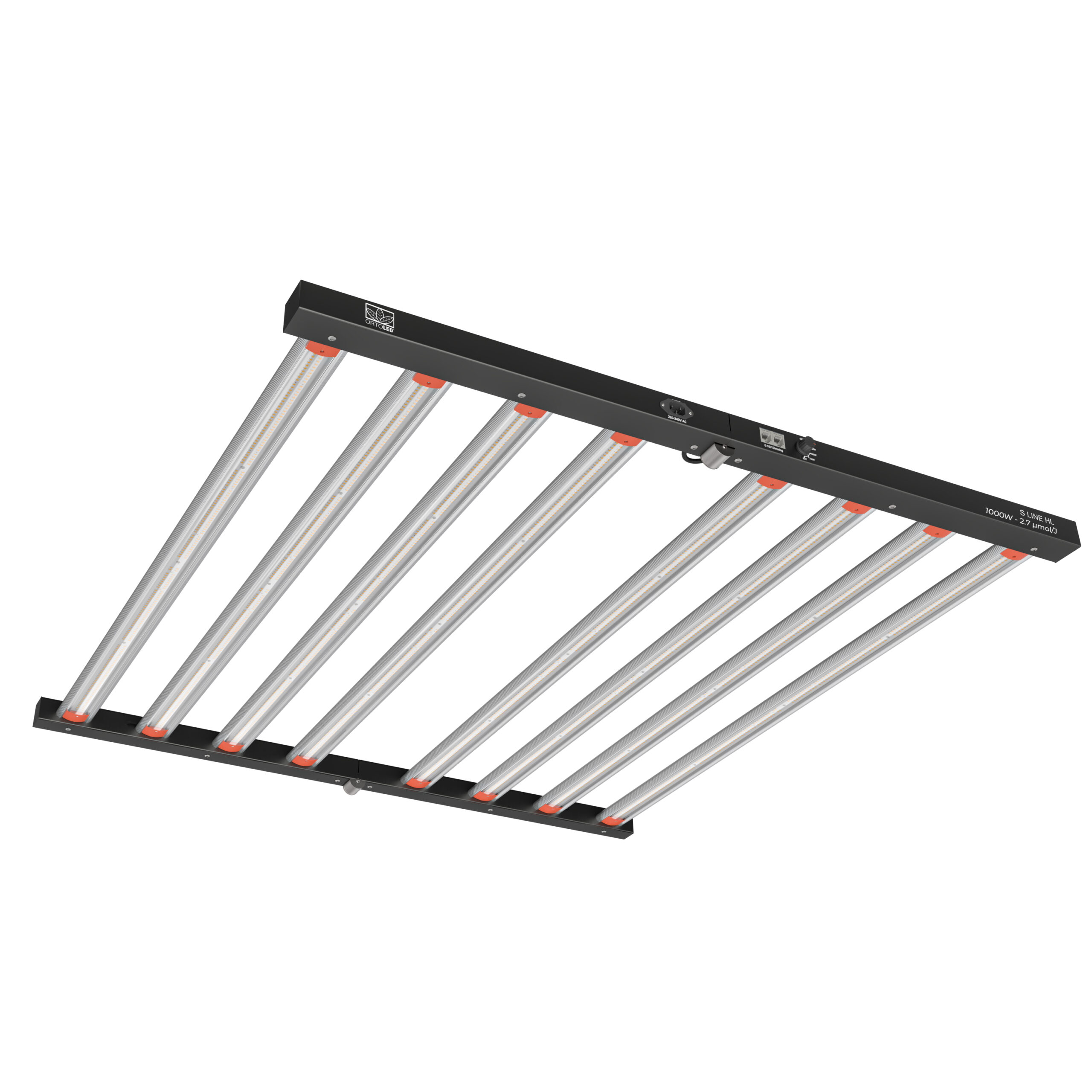 Ortoled Lineari serie ECO S Line Foldable ECO HL 2,7 µmol/J 1000W lampada LED dimmerabile